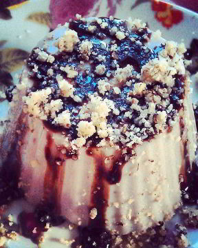 Банановая панна-котта