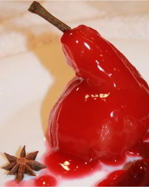 Десерт груша и свекла