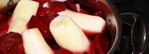 десерт груша и свекла. Шаг 5