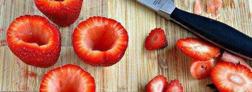 десерт из клубники. Шаг 2