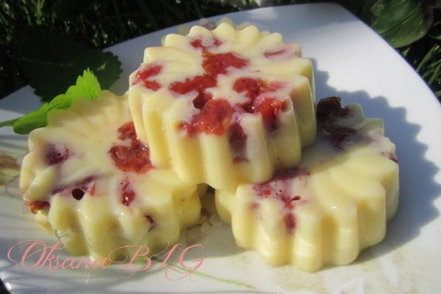 Рецепт десерт заварное облачко с вишней