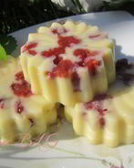 Десерт Заварное облачко с вишней