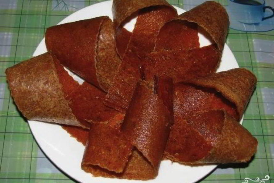 Рецепт домашняя яблочная пастила