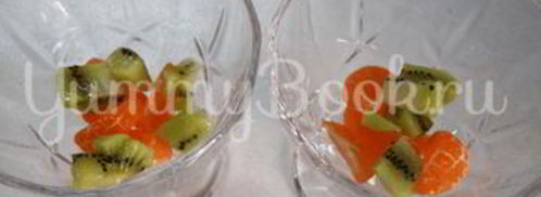 фруктовый десерт. Шаг 2