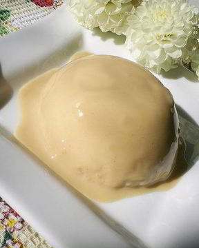 Карамельная панна котта