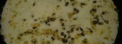 хлебный пудинг с горгонзолой. Шаг 3