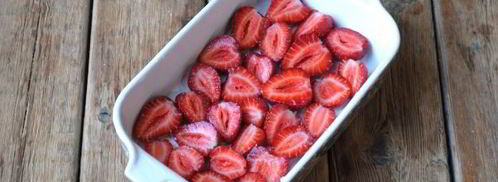 клафути с клубникой. Шаг 12