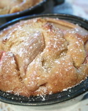 Клафути с ревенем