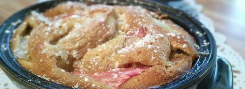 клафути с ревенем. Шаг 6