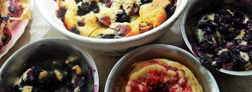 клафути ягодное. Шаг 11