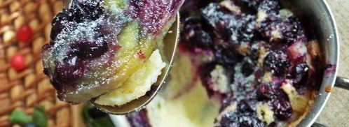 клафути ягодное. Шаг 14