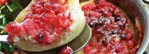 клафути ягодное. Шаг 15