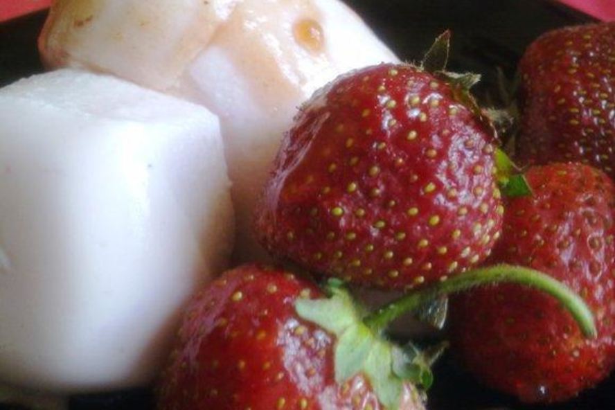 Рецепт клубничная панна котта с соусом