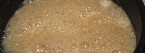 кофейно-ромовая панна котта с соусом тоффи. Шаг 10