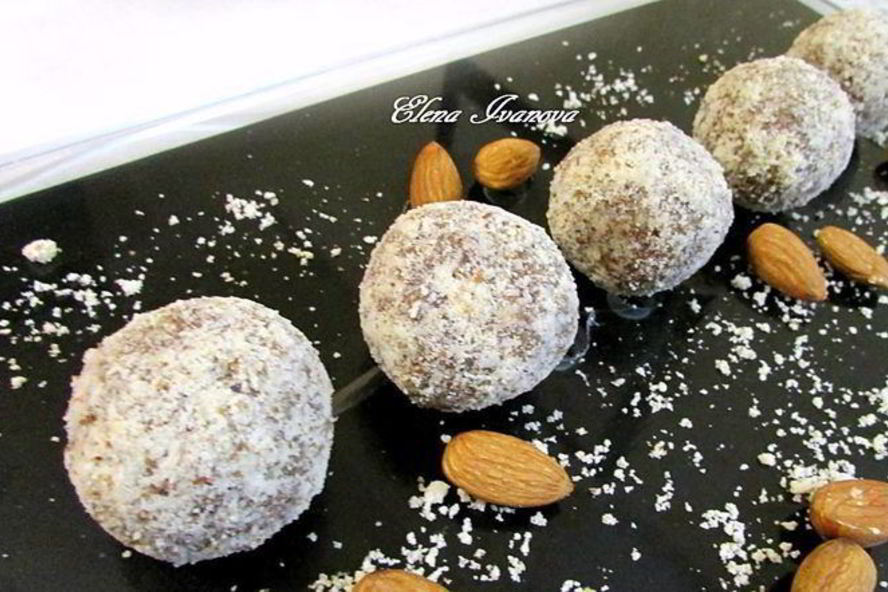 Рецепт имбирные конфеты с финиками и миндалем