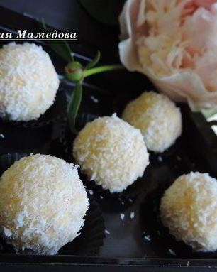 Кокосово-кунжутные конфеты