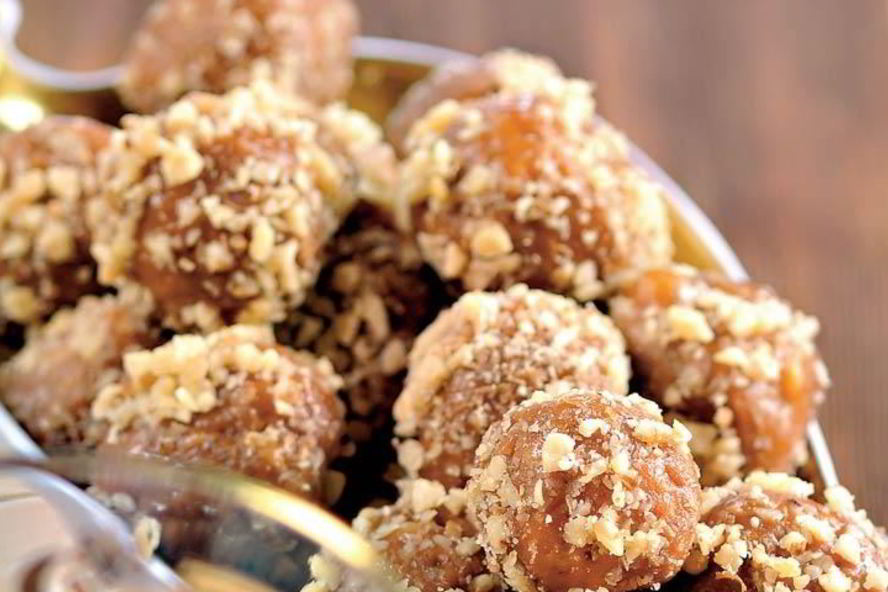 Рецепт конфет ежиков с растопленными ирисками