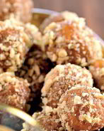 Конфеты Ежики с растопленными ирисками