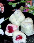 Конфеты из белого шоколада