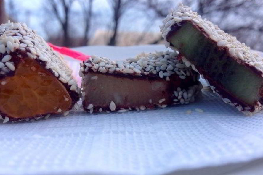 Рецепт конфеты с фруктами