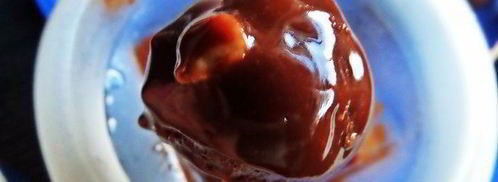 конфеты с шоколадом и ликером. Шаг 12