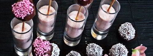 конфеты с шоколадом и ликером. Шаг 16