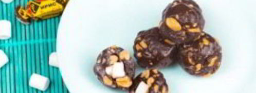 конфеты сникерс с маршмеллоу. Шаг 4