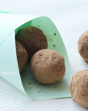 Конфеты Трюфель с бобами тонка