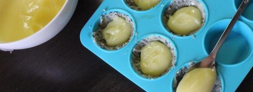 маковые конфеты с лимонным курдом. Шаг 5