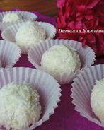 Шоколадно-кокосовые конфеты