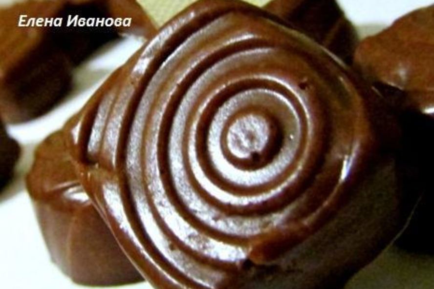 Рецепт шоколадно-желейные конфетки