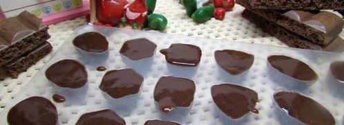 шоколадно-желейные конфетки. Шаг 8