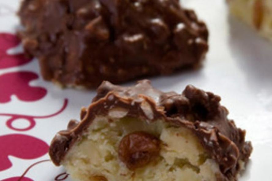 Рецепт шоколадные конфеты с фундуком