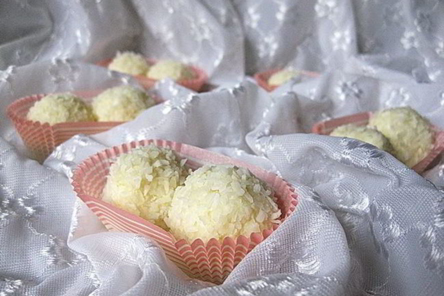 Рецепт творожно-рисовые рафаэлло