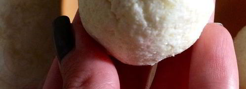 творожные конфеты с клубникой. Шаг 5