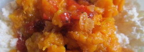 творожные конфеты с тыквой и хурмой. Шаг 2