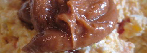 творожные конфеты с тыквой и хурмой. Шаг 3