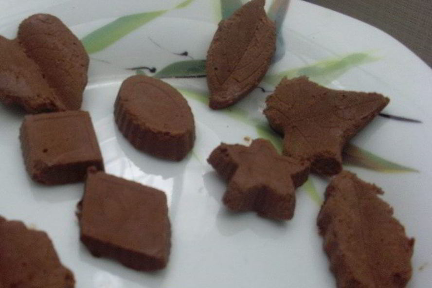 Рецепт замороженные шоколадные конфеты без сахара