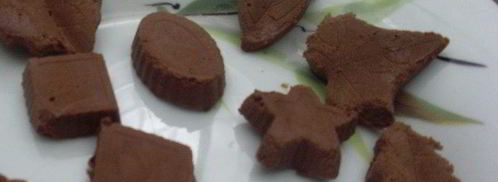 замороженные шоколадные конфеты без сахара. Шаг 5