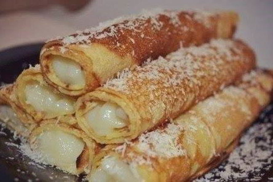 Рецепт блинчики с заварным кремом