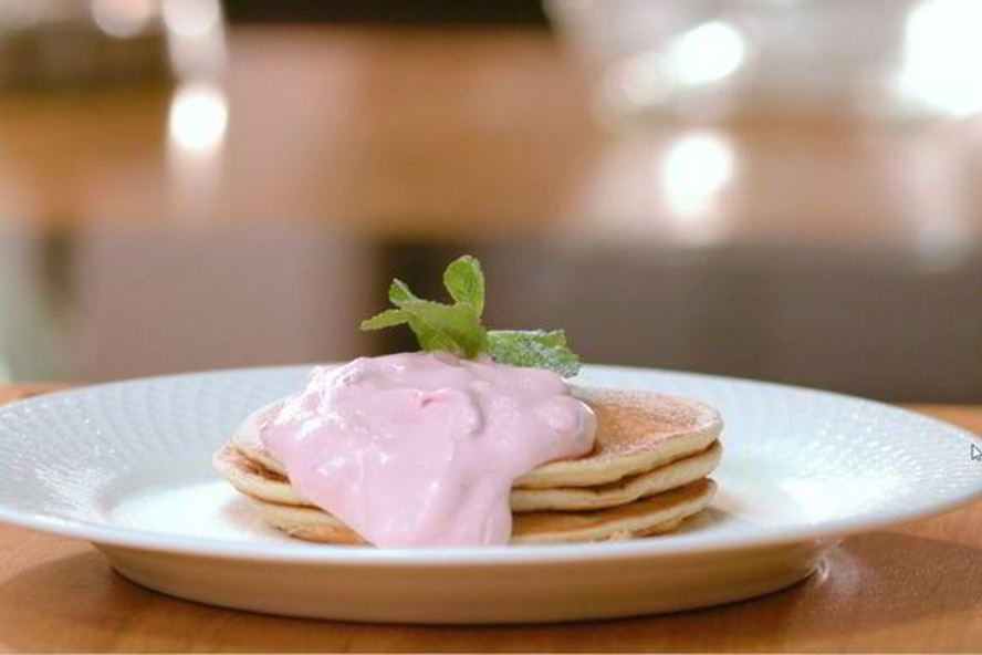 Рецепт блинчики со сливочно-вишневым кремом