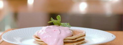 блинчики со сливочно-вишневым кремом. Шаг 8