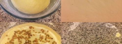 булочки с кремом и изюмом. Шаг 6