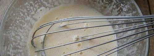 булочки с заварным кремом и персиком. Шаг 5