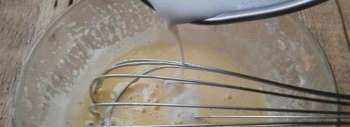 булочки с заварным кремом и персиком. Шаг 6