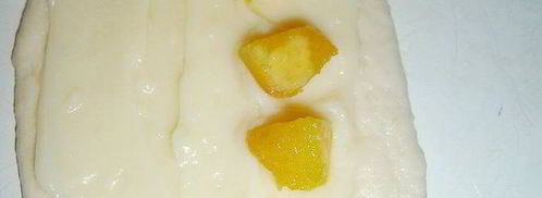 булочки с заварным кремом и персиком. Шаг 9