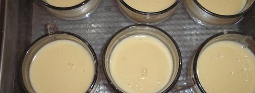 карамельные кремовые горшочки. Шаг 6