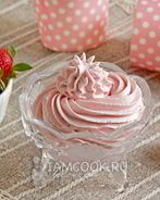 Клубничный крем для торта