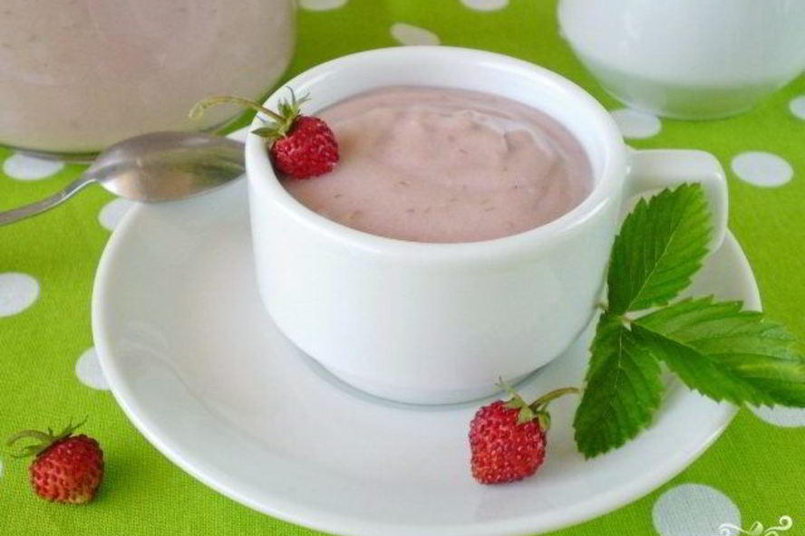 Рецепт клубничный заварной крем