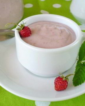 Клубничный заварной крем